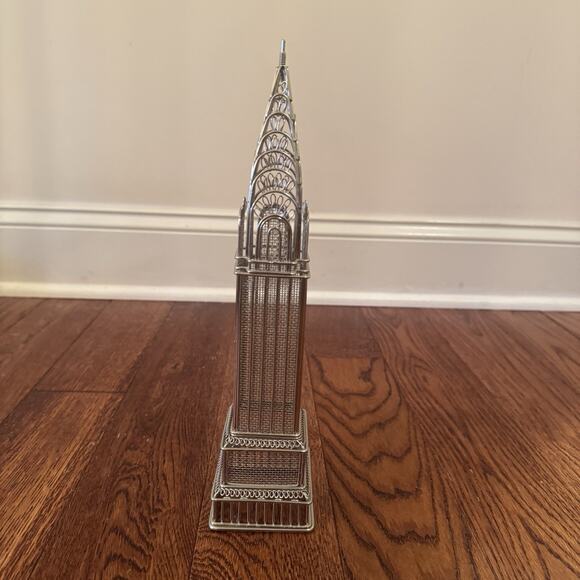 Design Ideas Doodles Destinations Wire Art Chrysler Building New York City 12" - Picture 2 of 16